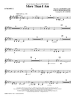 More Than I Am - Bb Trumpet 2