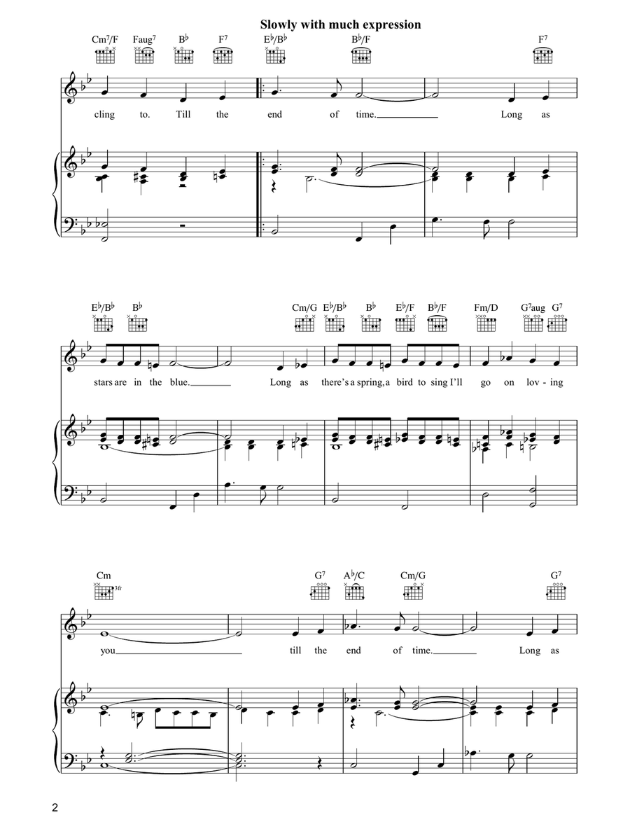 Till The End Of Time Acoustic Guitar scores gallery preview page 2