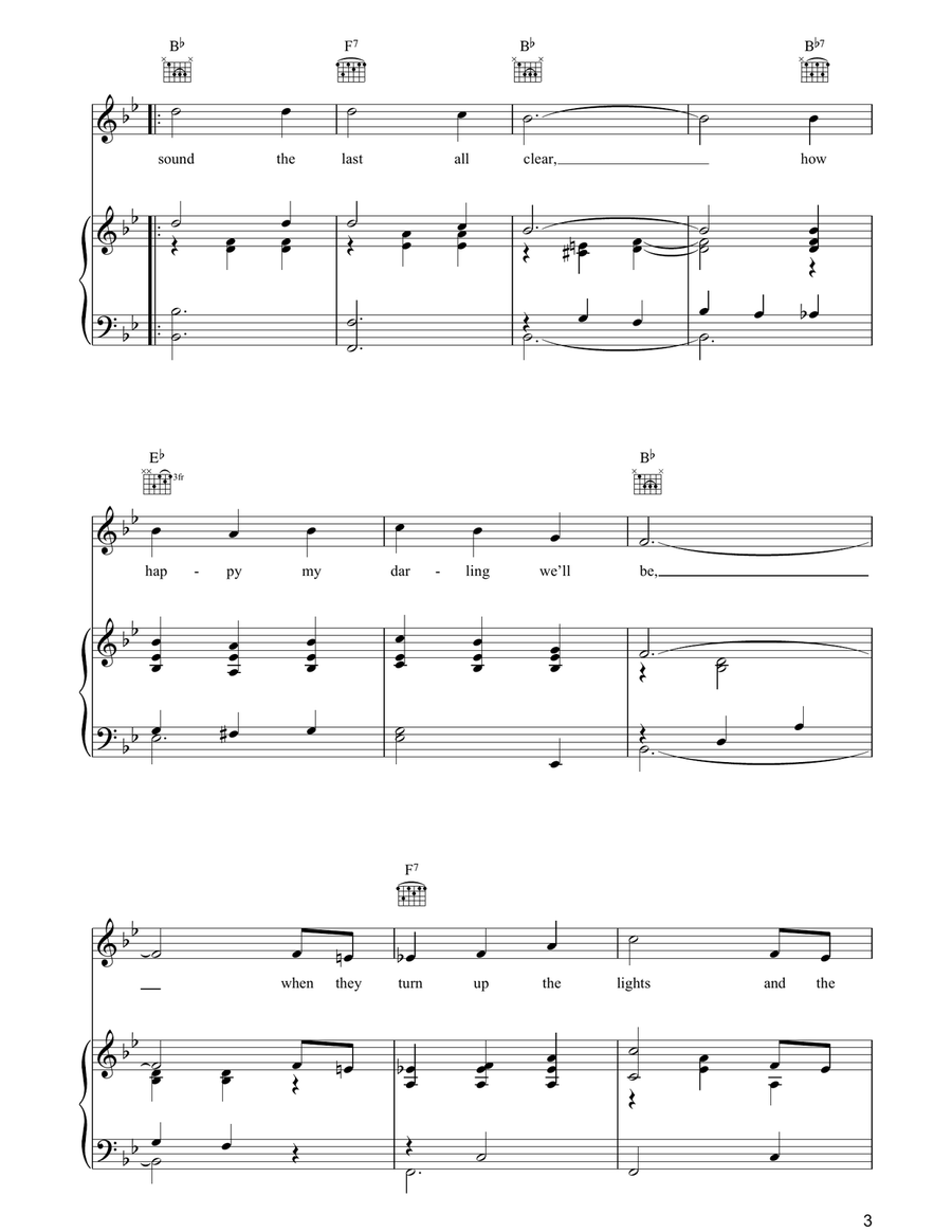 When They Sound The Last All Clear Acoustic Guitar scores gallery preview page 3