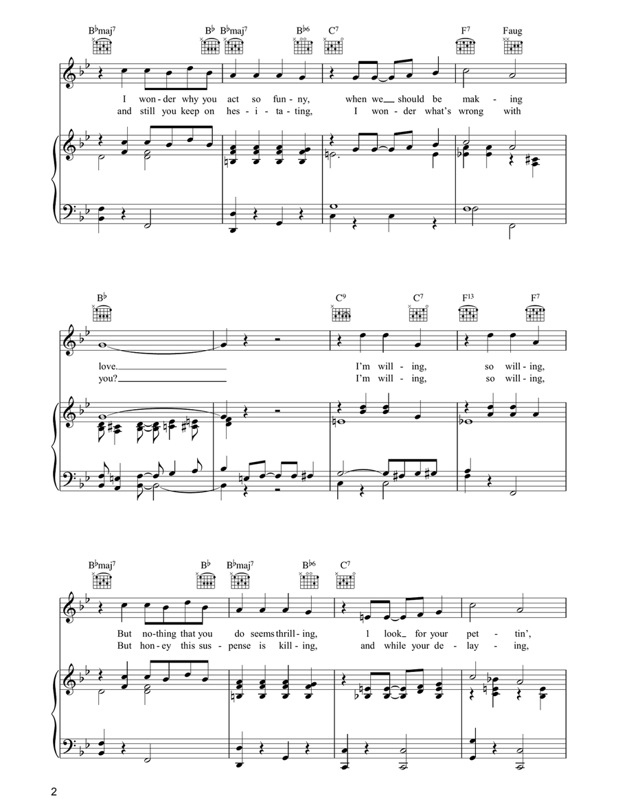 Do Something Do Something Piano, Vocal, Guitar scores gallery preview page 2