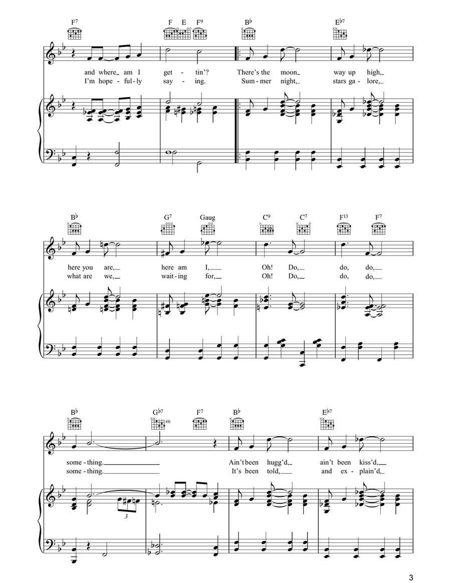 Do Something Do Something Piano, Vocal, Guitar scores gallery preview page 3