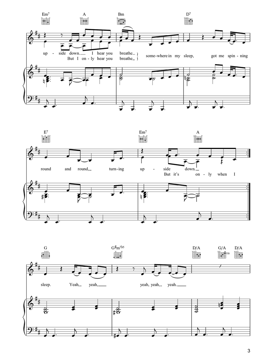 Only When I Sleep Only When I Sleep Acoustic Guitar scores gallery preview page 3