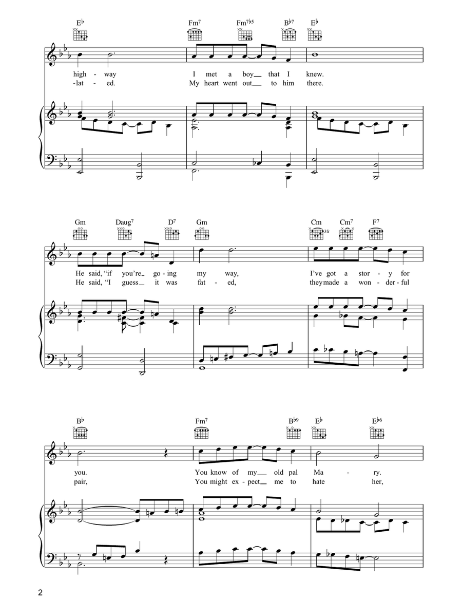 (Here Am I) Broken Hearted Acoustic Guitar scores gallery preview page 2