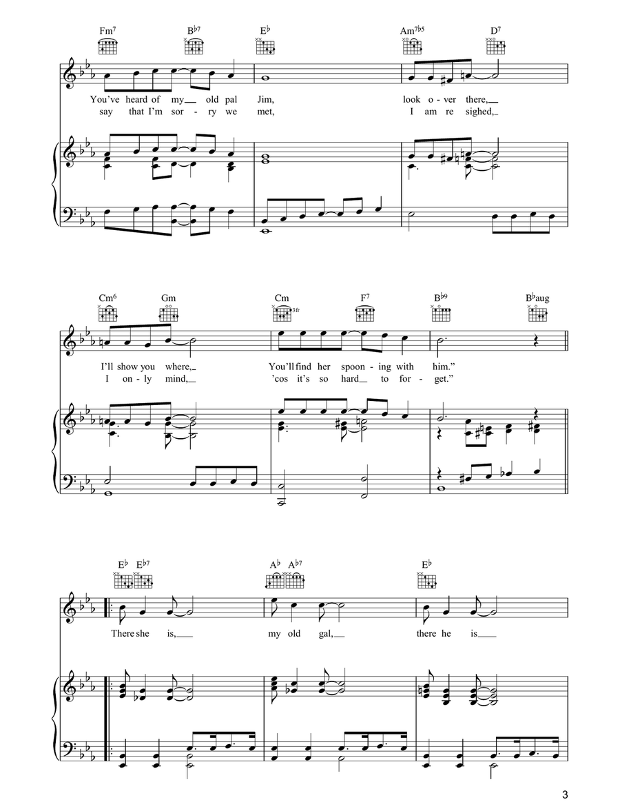(Here Am I) Broken Hearted Acoustic Guitar scores gallery preview page 3
