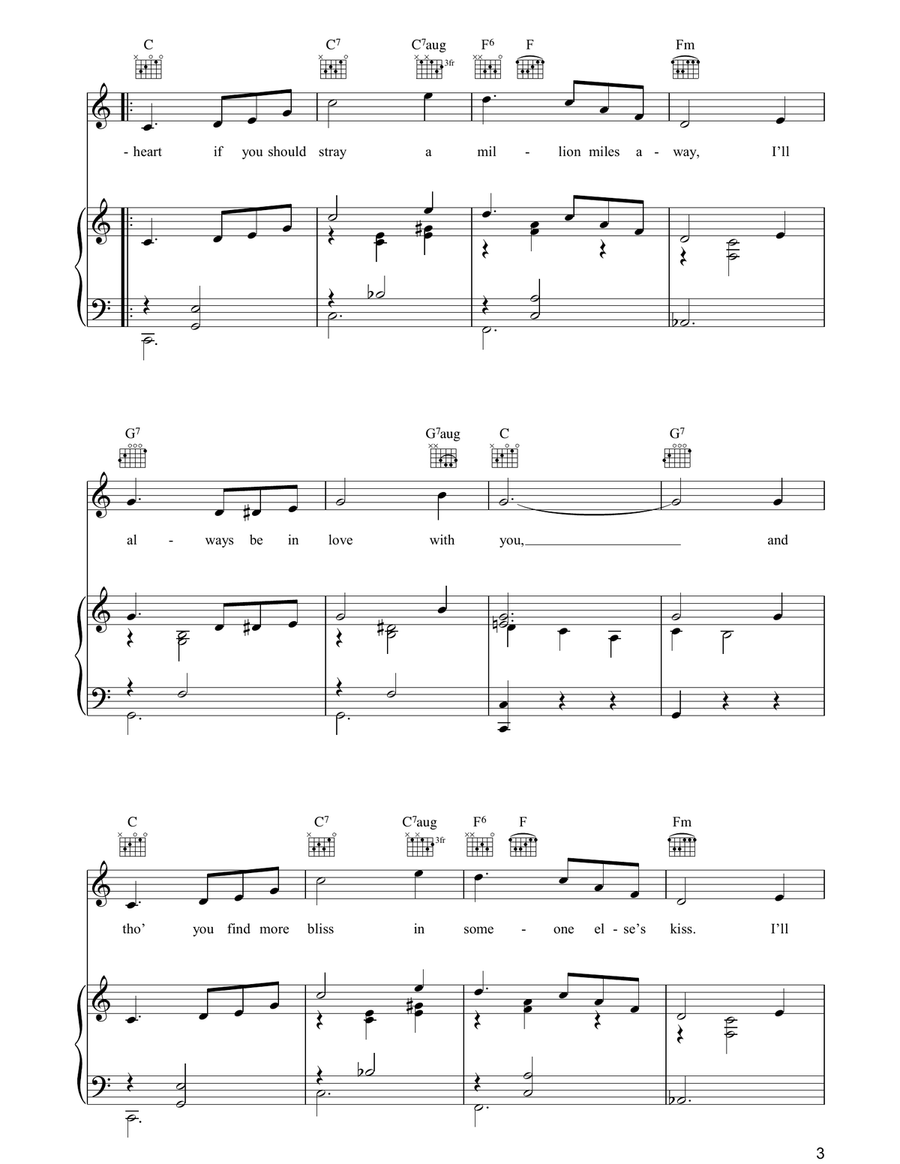I'll Always Be In Love With You Acoustic Guitar scores gallery preview page 3
