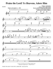 Praise The Lord! Ye Heavens, Adore Him - Flute