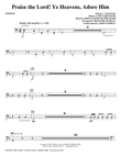 Praise The Lord! Ye Heavens, Adore Him - Timpani