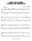 She'll Be Comin' 'Round The Mountain (arr. Phillip Keveren) mini preview