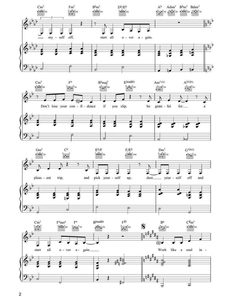 Pick Yourself Up Guitar scores gallery preview page 2