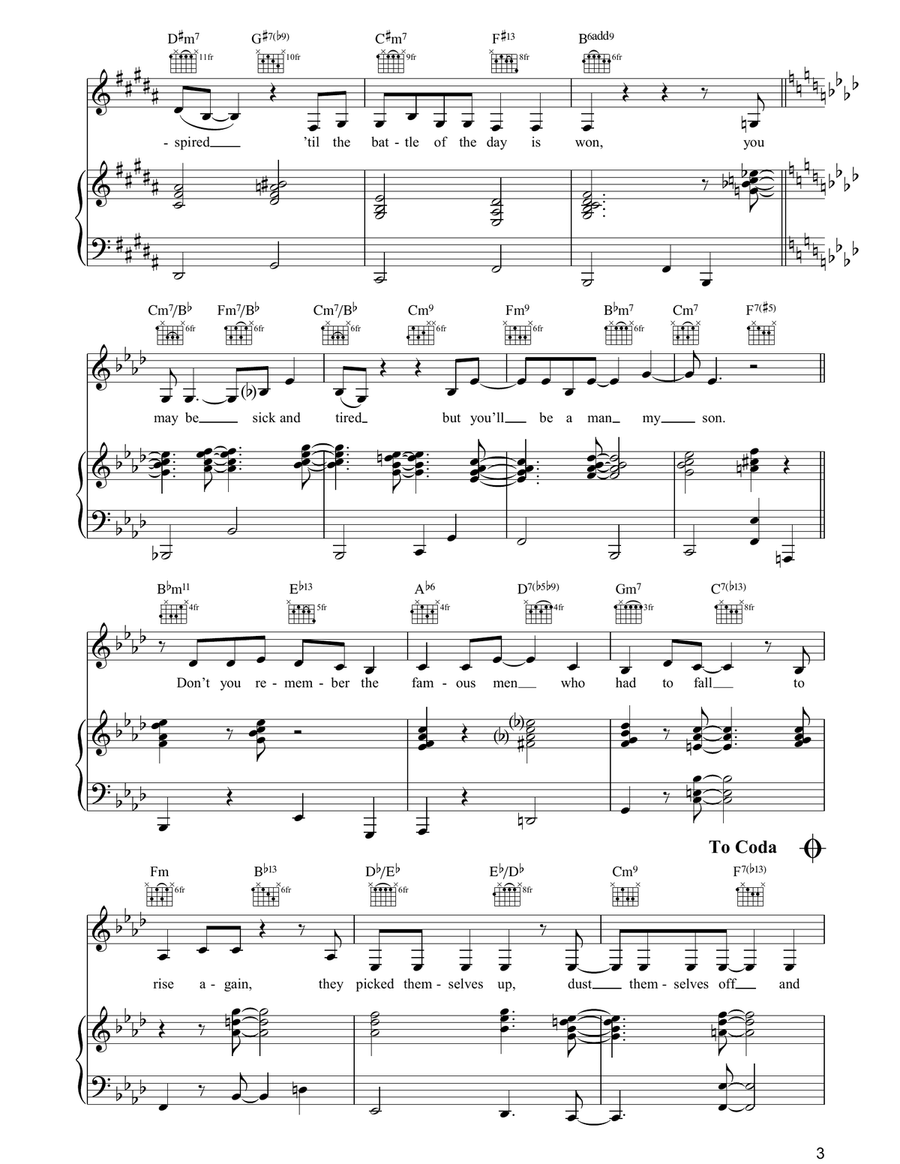 Pick Yourself Up Guitar scores gallery preview page 3