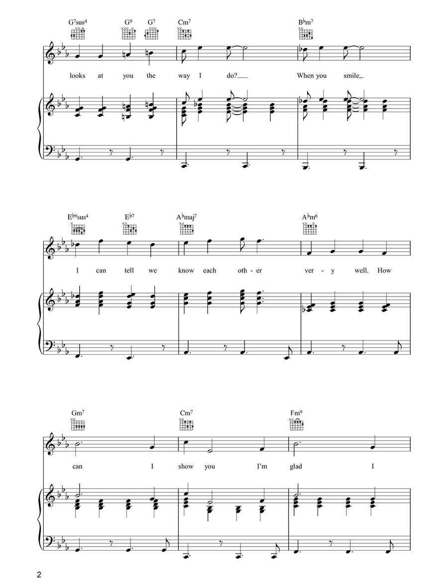 This Guy's In Love With You Piano, Vocal, Guitar scores gallery preview page 2