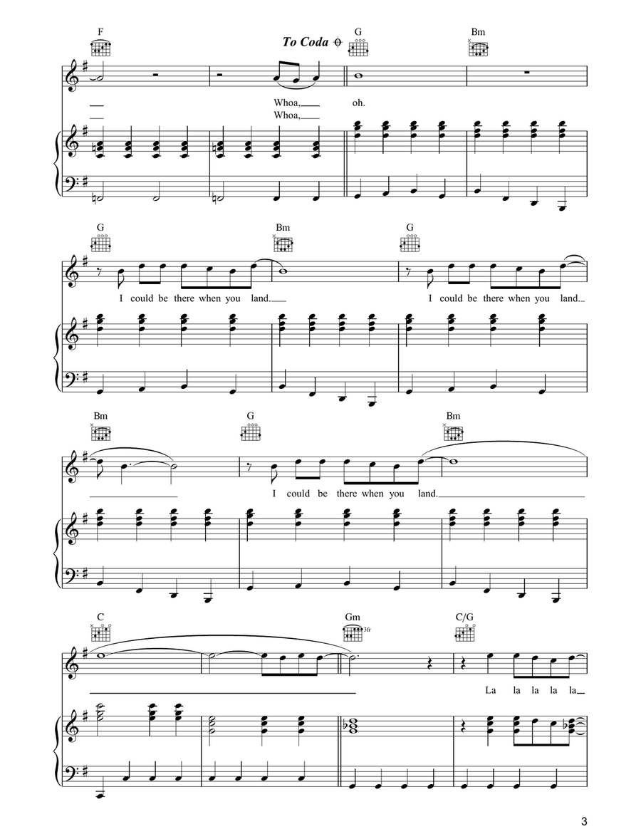 Eleanor Put Your Boots On Piano, Vocal, Guitar scores gallery preview page 3