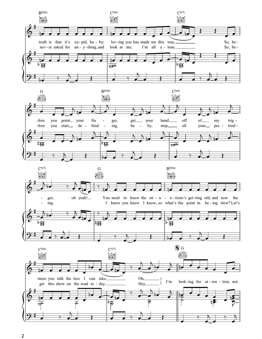 Walk Away Walk Away Piano, Vocal, Guitar scores gallery preview page 2
