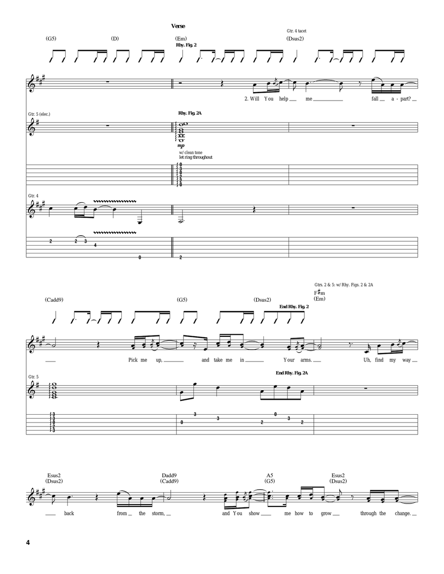 Promise Of A Lifetime Promise Of A Lifetime Acoustic Guitar scores gallery preview page 4