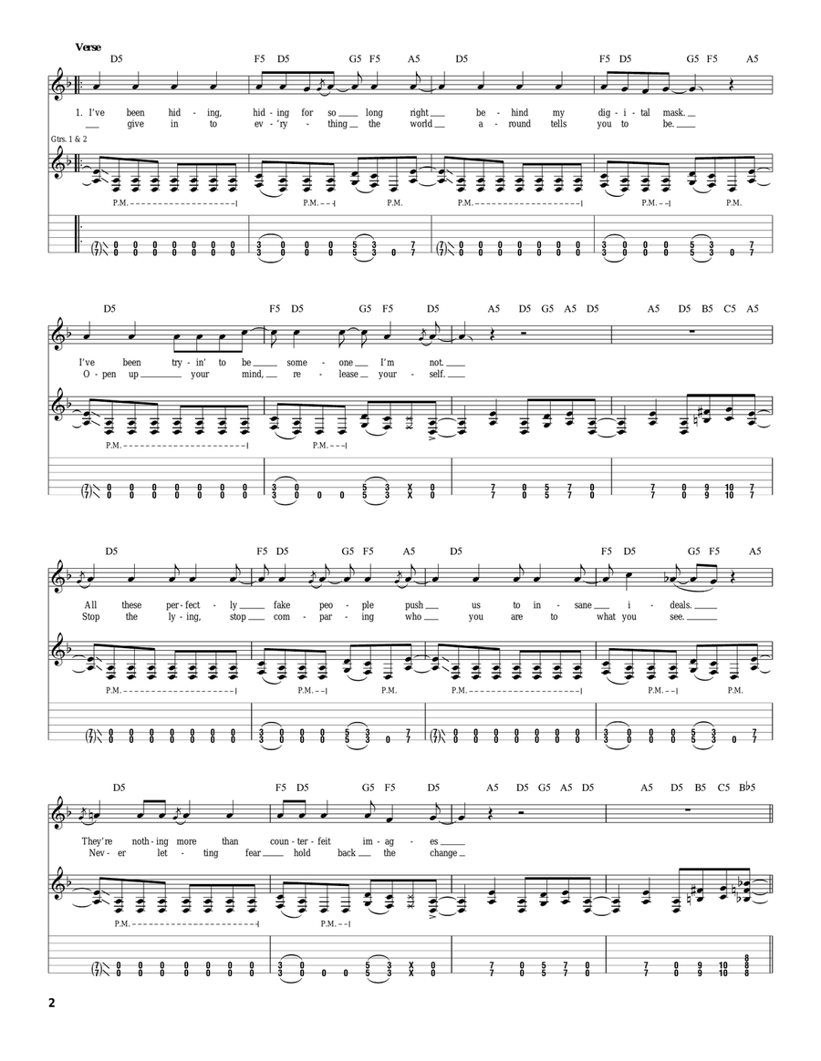 Beyond The Surface Beyond The Surface Acoustic Guitar scores gallery preview page 2