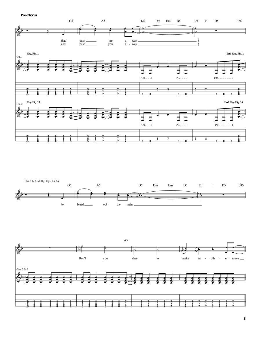 Beyond The Surface Beyond The Surface Acoustic Guitar scores gallery preview page 3