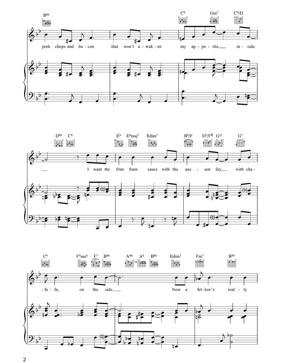 The Frim Fram Sauce Guitar scores gallery preview page 2