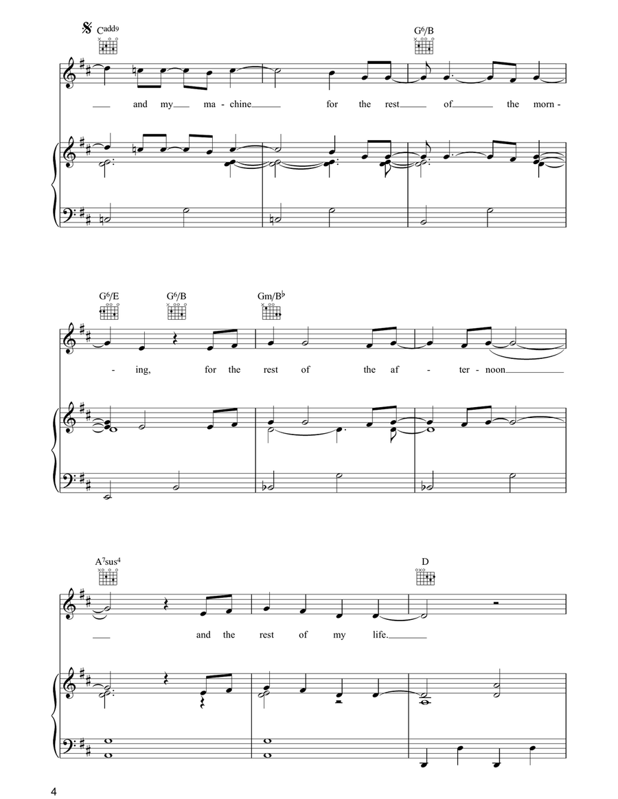 Millworker Millworker Piano, Vocal, Guitar scores gallery preview page 4