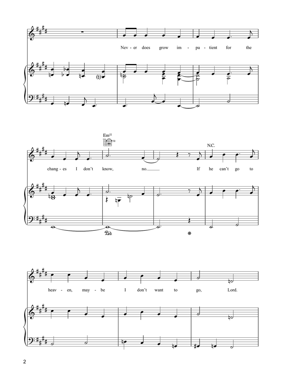 Me And My Guitar Me And My Guitar Piano, Vocal, Guitar scores gallery preview page 2