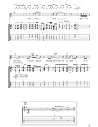 A Thousand Trees Guitar Tablature scores gallery preview page 5