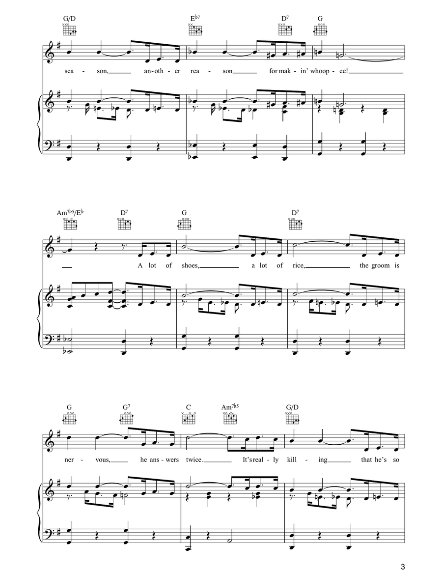 Makin' Whoopee Makin' Whoopee Guitar scores gallery preview page 3