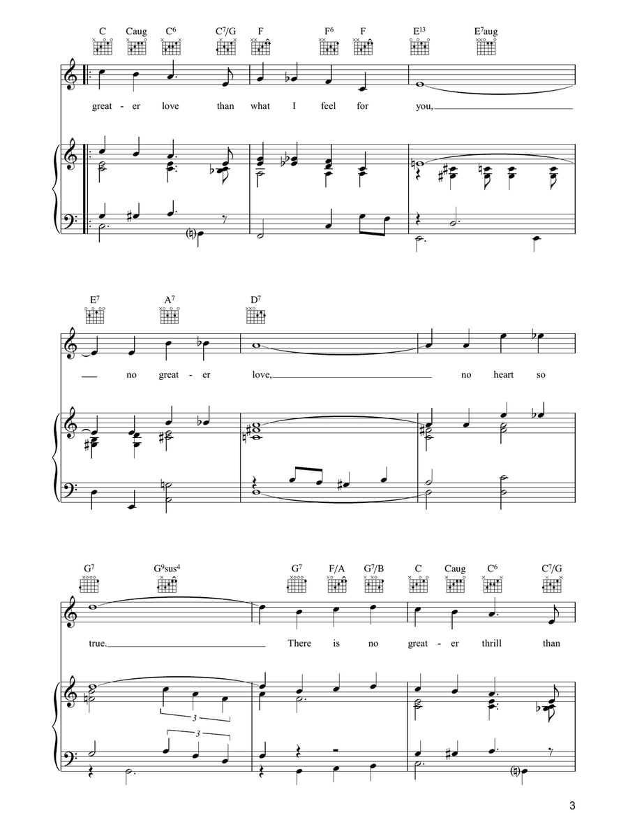 There Is No Greater Love There Is No Greater Love Piano, Vocal, Guitar scores gallery preview page 3