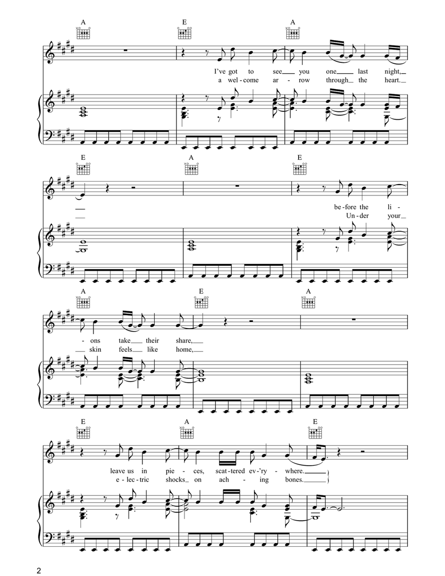 You're All That I Have Acoustic Guitar scores gallery preview page 2