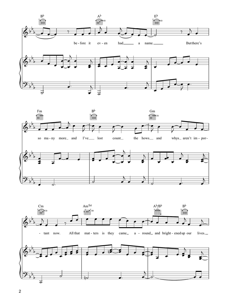 Blues Never Fade Away Blues Never Fade Away Piano, Vocal, Guitar scores gallery preview page 2