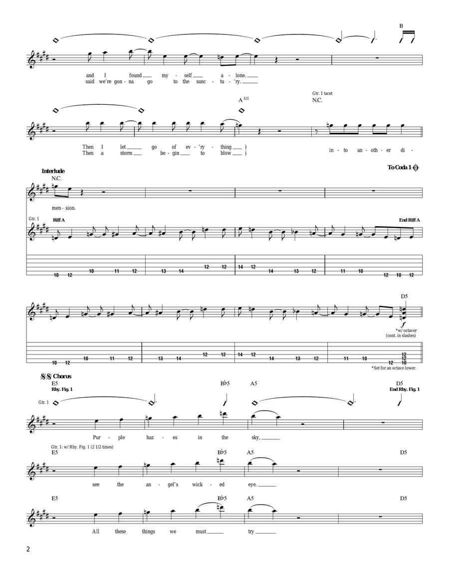 Dimension Dimension Acoustic Guitar scores gallery preview page 2