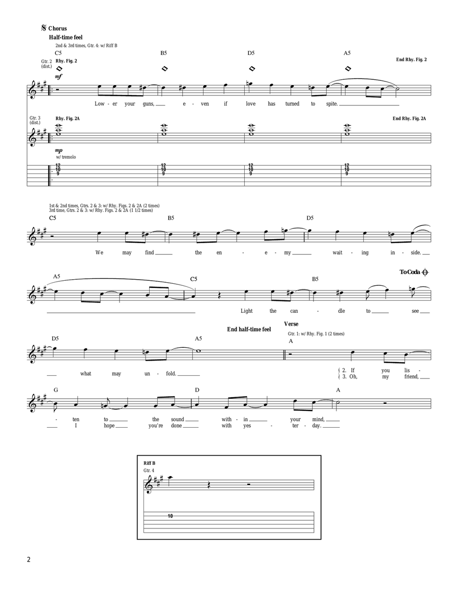 Tales Tales Acoustic Guitar scores gallery preview page 2