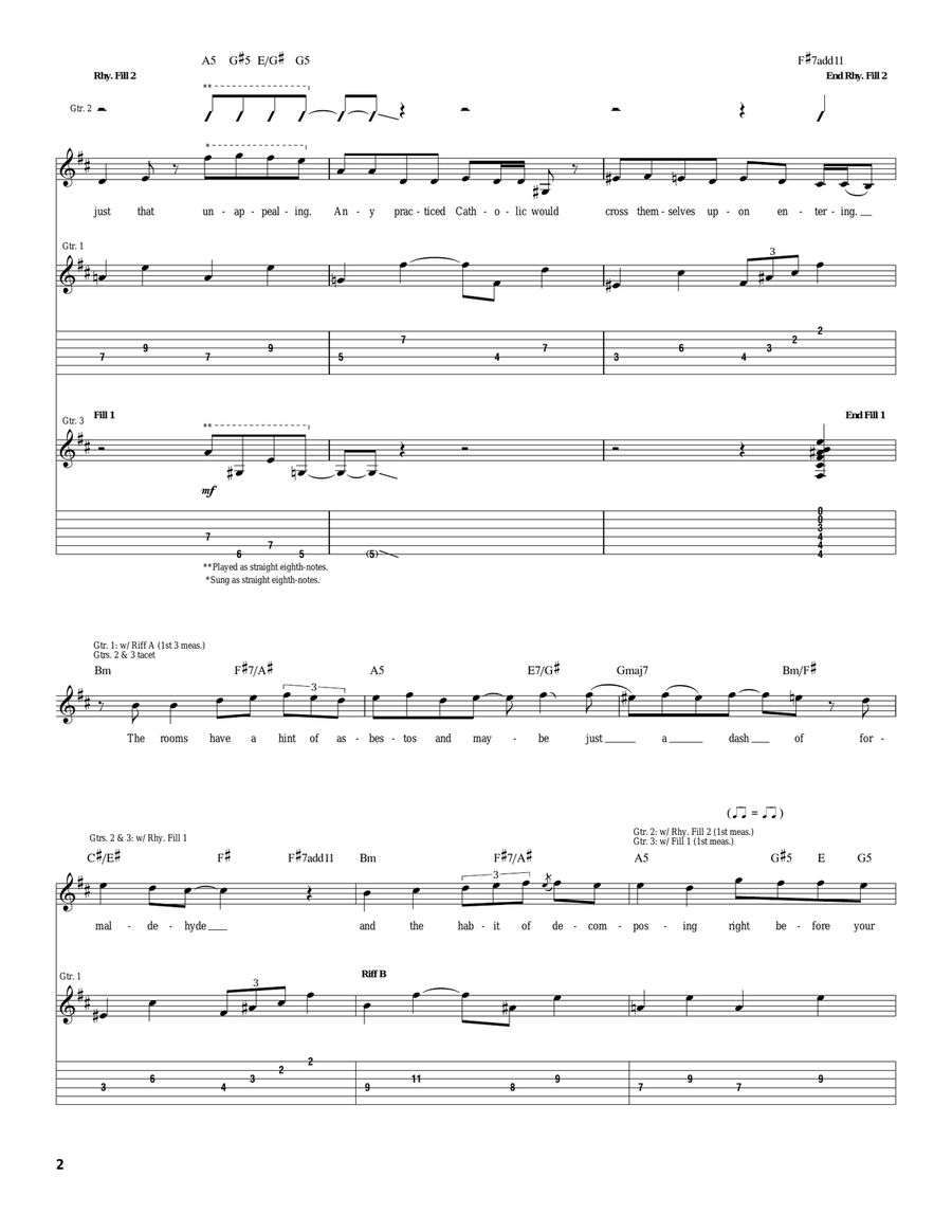 Build God, Then We'll Talk Acoustic Guitar scores gallery preview page 2