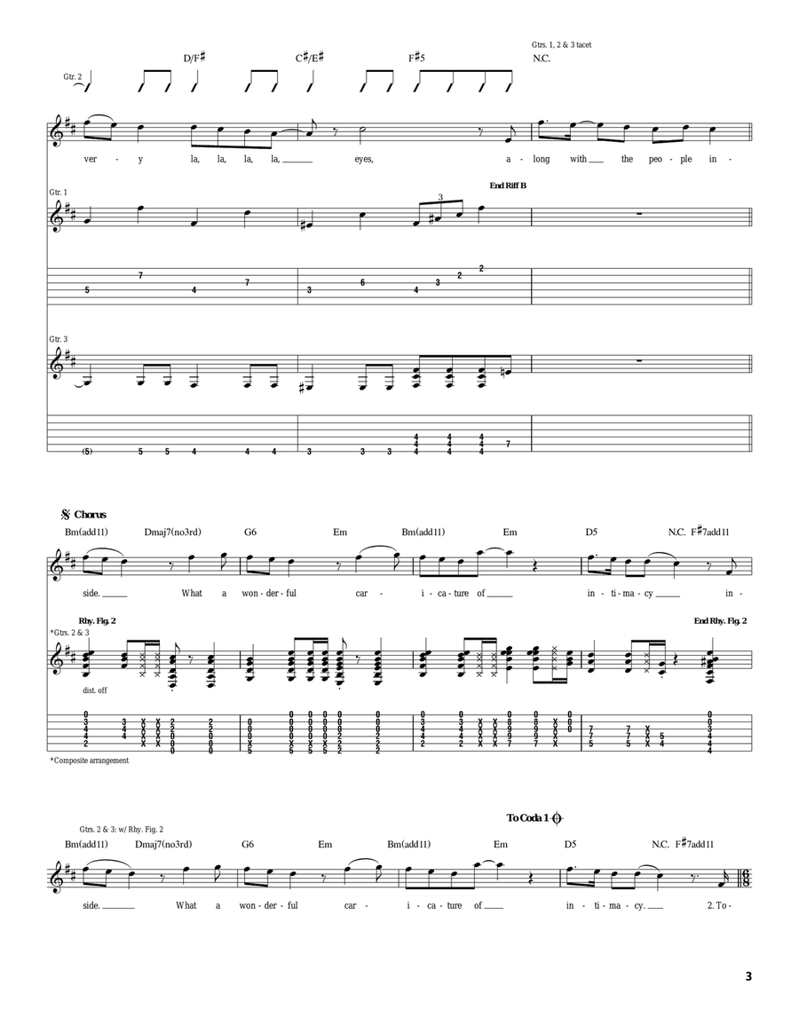 Build God, Then We'll Talk Acoustic Guitar scores gallery preview page 3