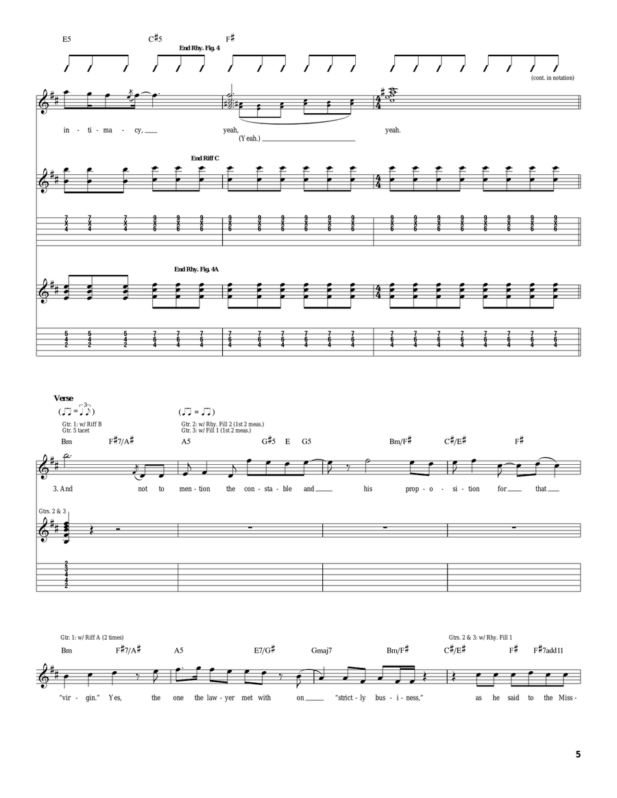 Build God, Then We'll Talk Acoustic Guitar scores gallery preview page 5
