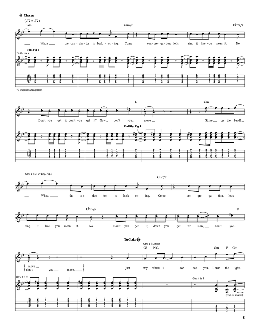 I Constantly Thank God For Esteban Acoustic Guitar scores gallery preview page 3