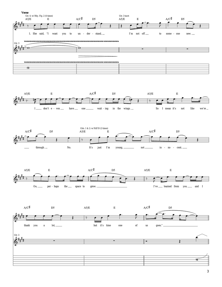 If You Need Me, Call Me If You Need Me, Call Me Acoustic Guitar scores gallery preview page 3
