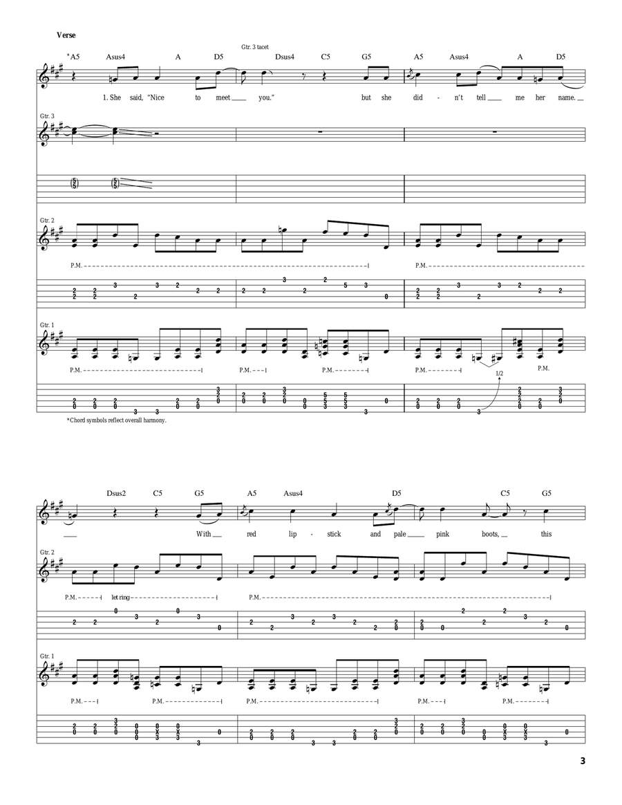 Room 21 Room 21 Acoustic Guitar scores gallery preview page 3