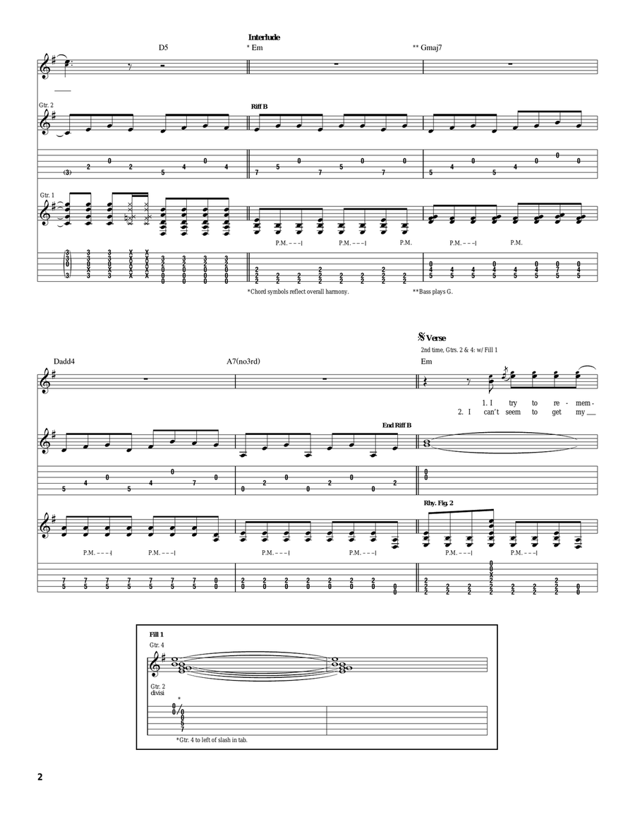 How Long How Long Acoustic Guitar scores gallery preview page 2