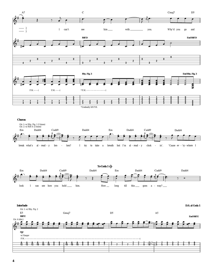 How Long How Long Acoustic Guitar scores gallery preview page 4