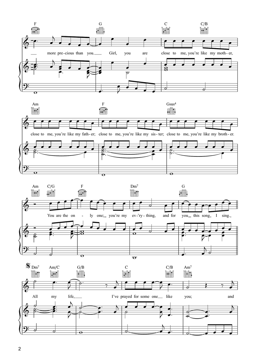 All My Life All My Life Acoustic Guitar scores gallery preview page 2