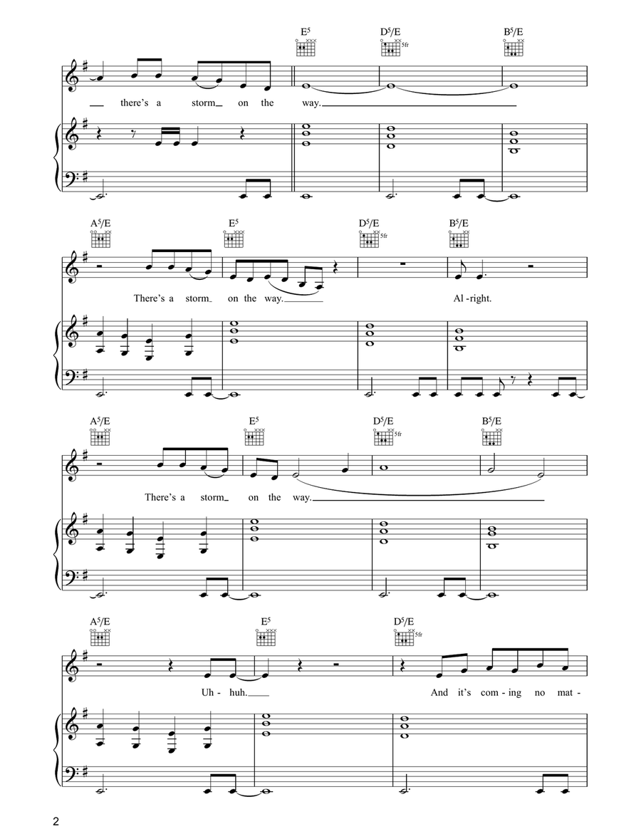 Storm Coming Storm Coming Acoustic Guitar scores gallery preview page 2