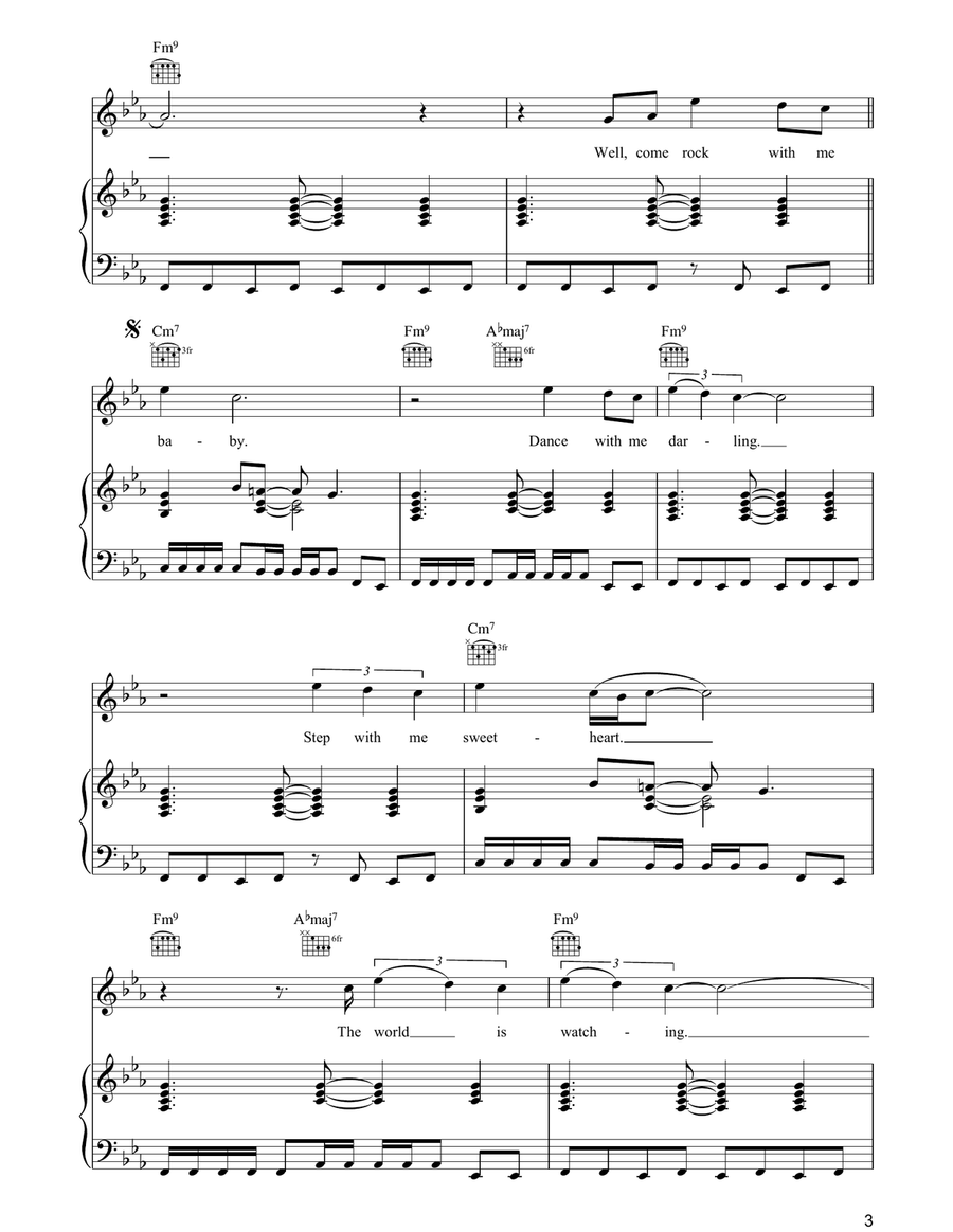 The Last Time The Last Time Acoustic Guitar scores gallery preview page 3