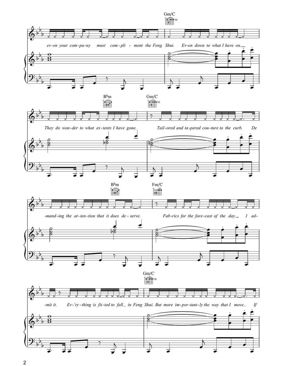 Feng Shui Acoustic Guitar scores gallery preview page 2