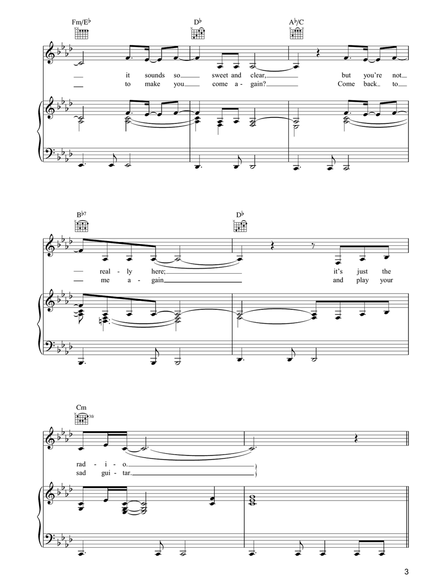 Superstar Piano, Vocal, Guitar scores gallery preview page 3