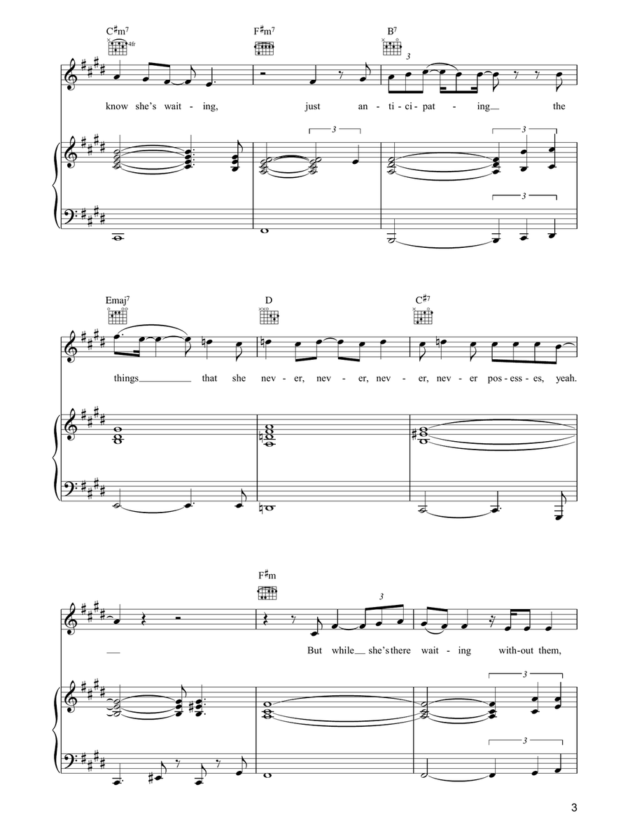 Try A Little Tenderness Guitar scores gallery preview page 3