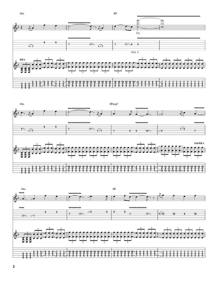 Our Sick Story (Thus Far) Acoustic Guitar scores gallery preview page 2