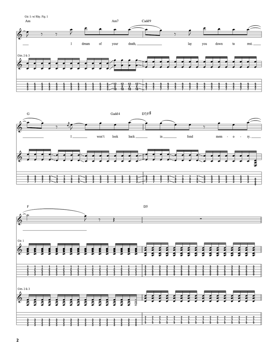 Untitled Finale Untitled Finale Acoustic Guitar scores gallery preview page 2