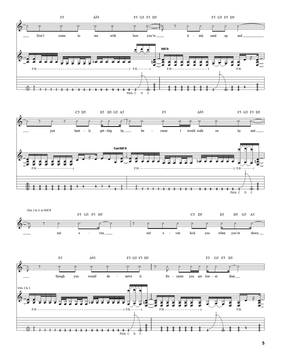 Untitled Finale Untitled Finale Acoustic Guitar scores gallery preview page 5