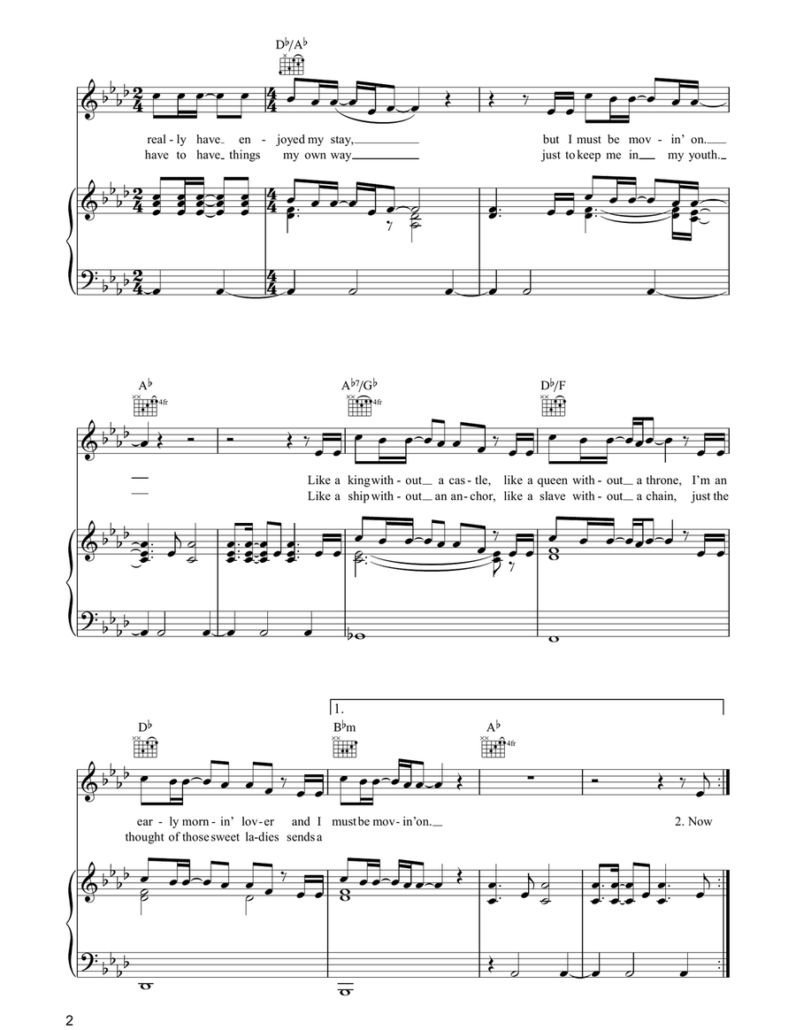 Goodbye Stranger Goodbye Stranger Piano, Vocal, Guitar scores gallery preview page 2