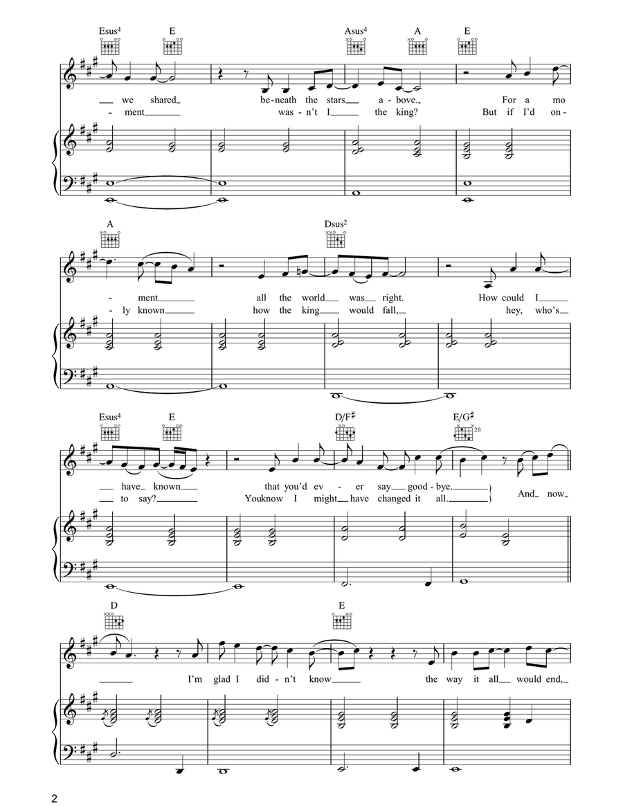 The Dance Acoustic Guitar scores gallery preview page 2