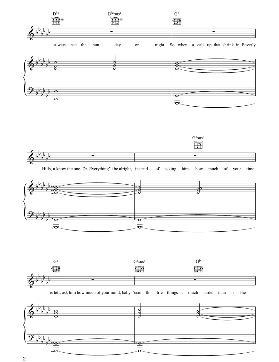 Let's Go Crazy Let's Go Crazy Acoustic Guitar scores gallery preview page 2